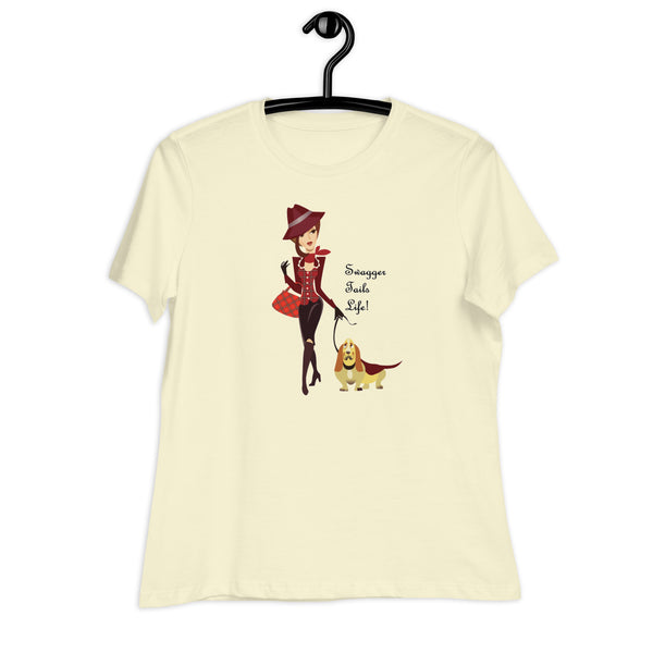 Swagger Tails Life Euro Women's Relaxed T-Shirt