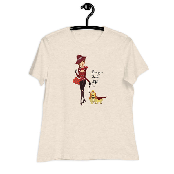Swagger Tails Life Euro Women's Relaxed T-Shirt