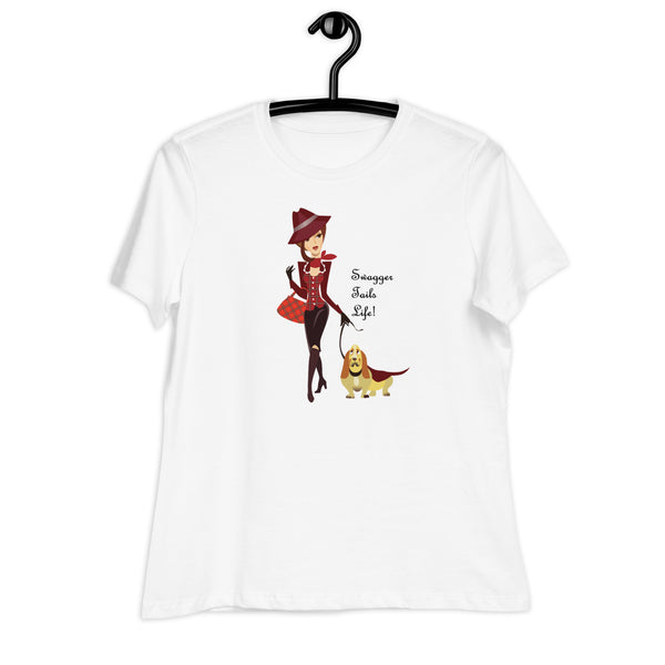 Swagger Tails Life Euro Women's Relaxed T-Shirt