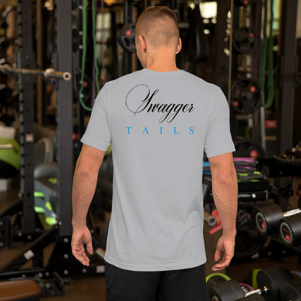 QD Swagger Tails Large Short-Sleeve Unisex T-Shirt