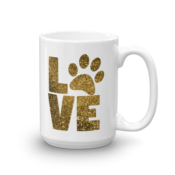 Swagger Tails Gold Love Mug
