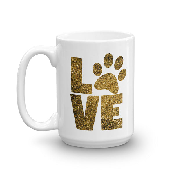 Swagger Tails Gold Love Mug