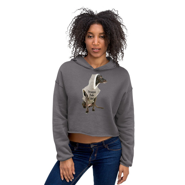 QD Women's Swagger Tails Crop Hoodie