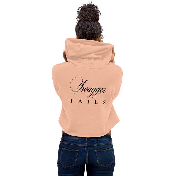 QD Women's Swagger Tails Crop Hoodie