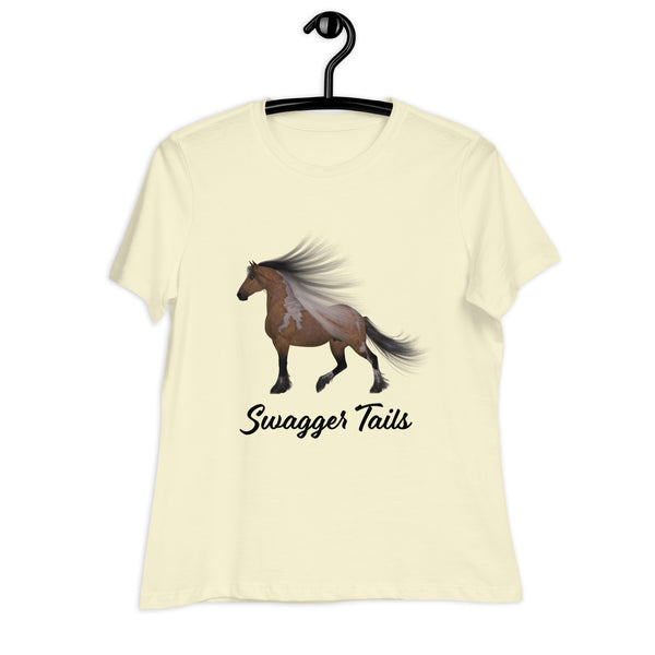 Swagger Tails Pony Women's Relaxed T-Shirt