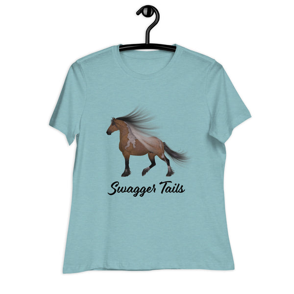 Swagger Tails Pony Women's Relaxed T-Shirt