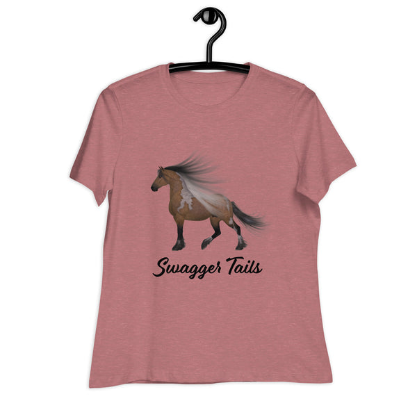 Swagger Tails Pony Women's Relaxed T-Shirt