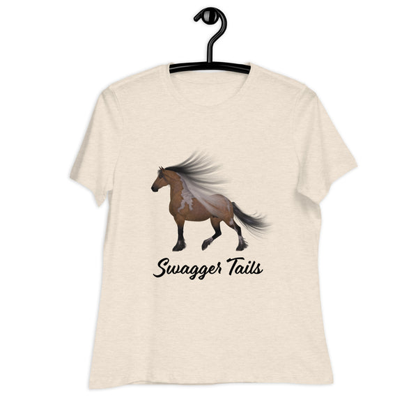 Swagger Tails Pony Women's Relaxed T-Shirt