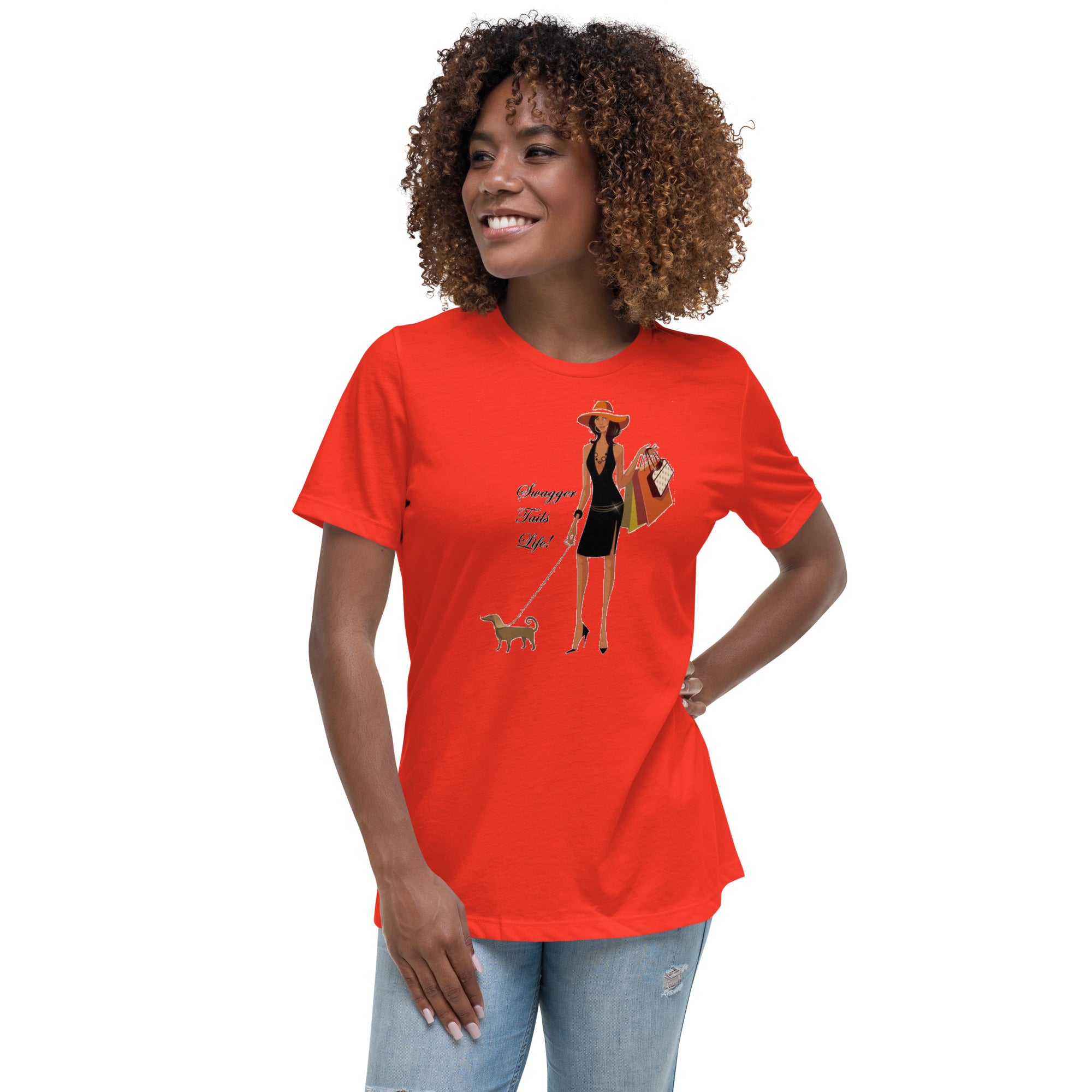 Swagger Tails Life Women's Relaxed T-Shirt