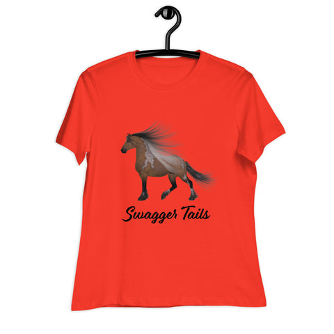 Swagger Tails Pony Women's Relaxed T-Shirt