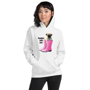 Swagger Tails Life Pug Unisex Hoodie