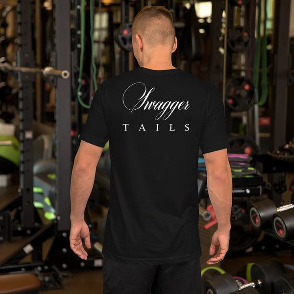 QD Swagger Tails Large Short-Sleeve Unisex T-Shirt