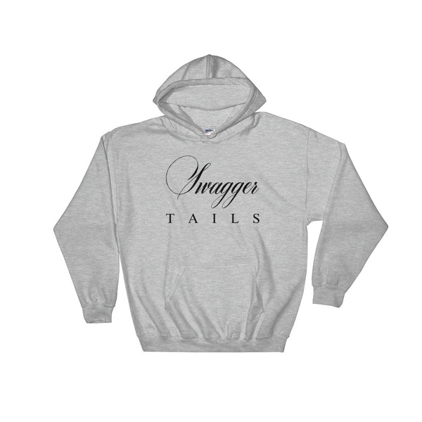 Swagger Tails Signature Black (Men's) Hooded Sweatshirt