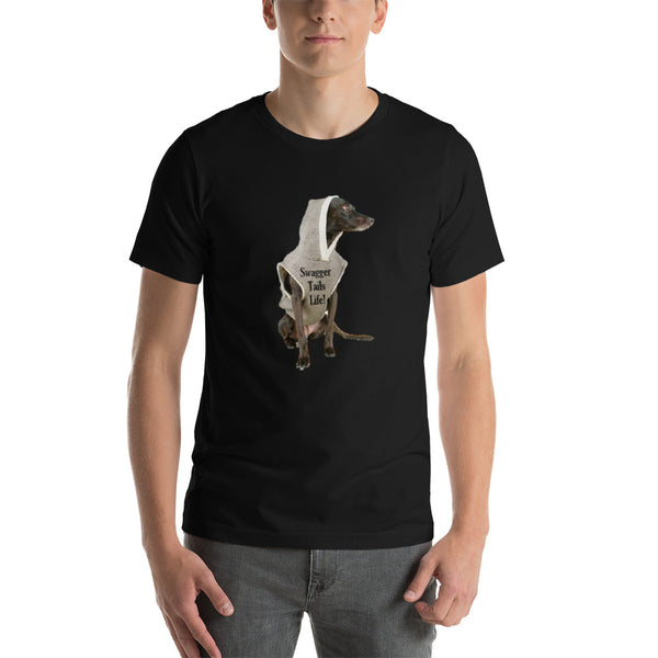 QD Swagger Tails Large Short-Sleeve Unisex T-Shirt