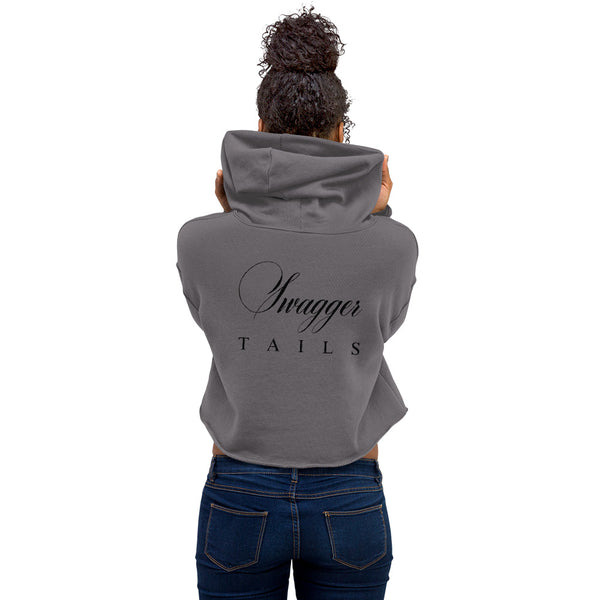QD Women's Swagger Tails Crop Hoodie