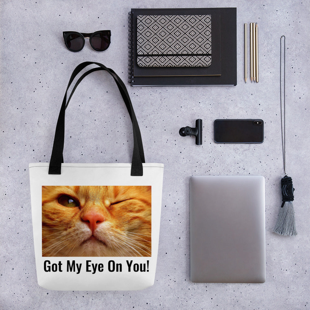 Swagger Tails Got My Eye On You Tote bag
