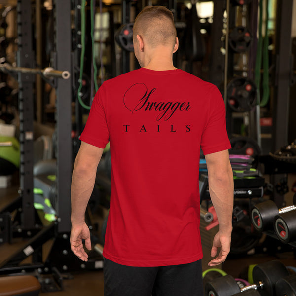 QD Swagger Tails Large Short-Sleeve Unisex T-Shirt