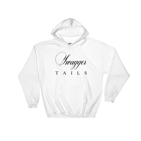 Swagger Tails Signature Black (Men's) Hooded Sweatshirt