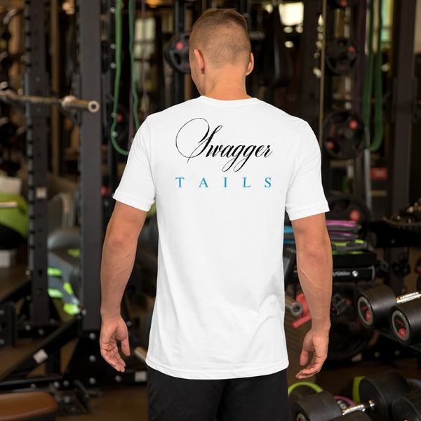 QD Swagger Tails Large Short-Sleeve Unisex T-Shirt