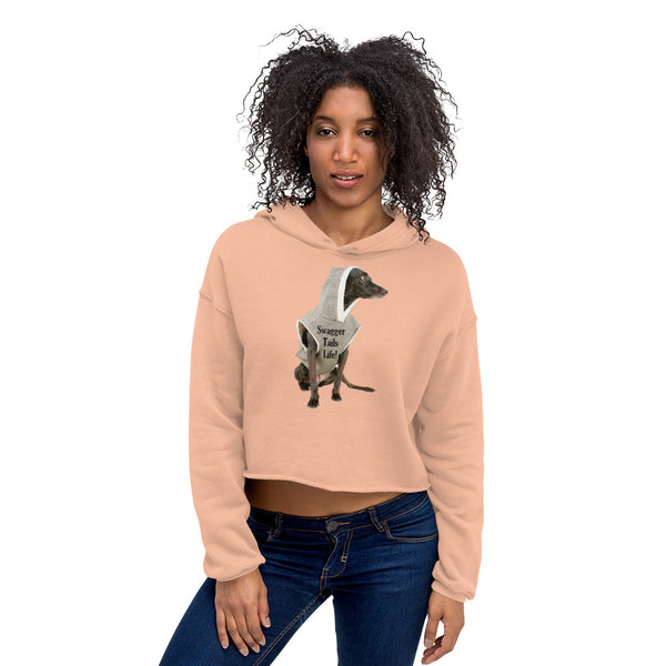 QD Women's Swagger Tails Crop Hoodie