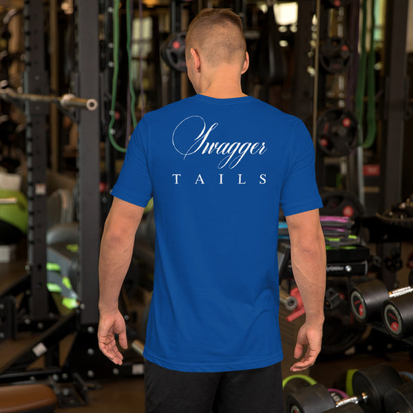 QD Swagger Tails Large Short-Sleeve Unisex T-Shirt