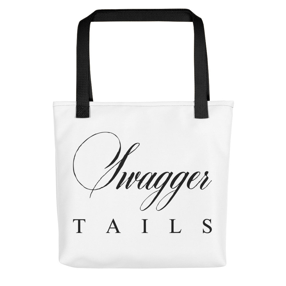 Swagger Tails Signature Tote bag with black Signature