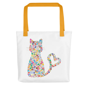 Swagger Tails Cat Heart Tails Tote bag