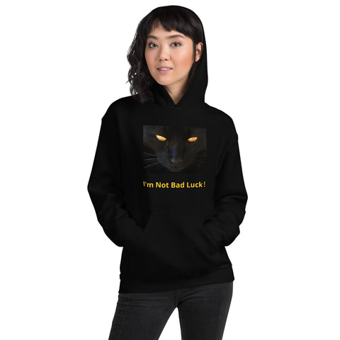 Swagger Tails I'm Not Bad Luck ! Unisex Hoodie