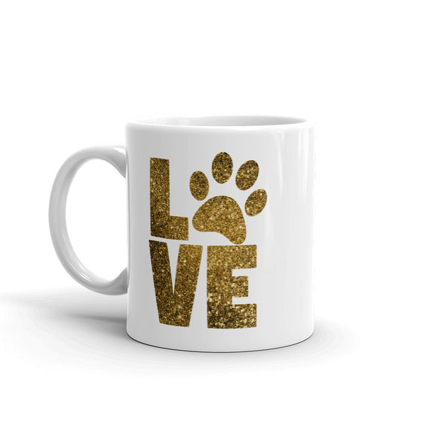 Swagger Tails Gold Love Mug