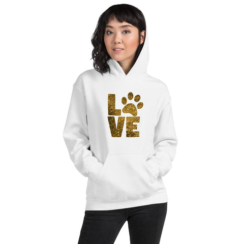 Swagger Tails Gold Love Unisex Hoodie