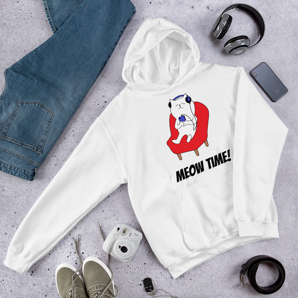 Swagger Tails Meow Time Unisex Hoodie