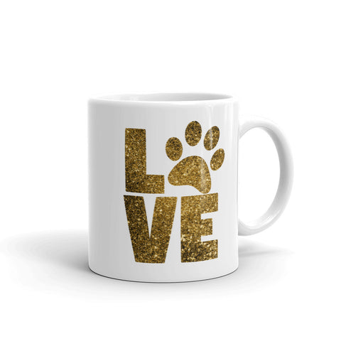 Swagger Tails Gold Love Mug