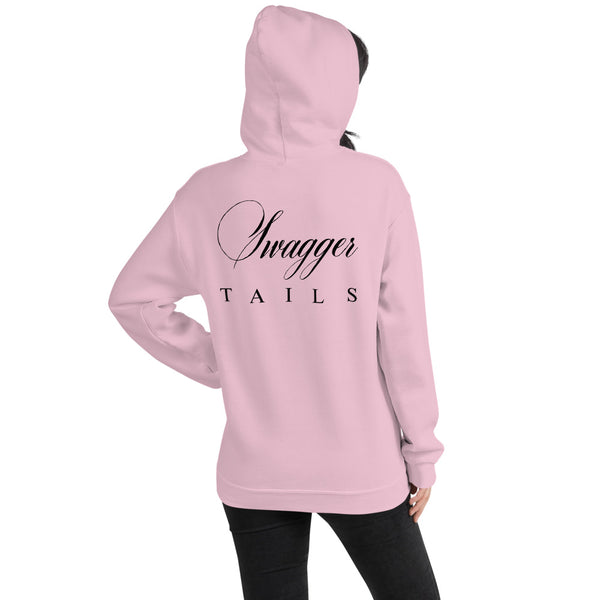 Swagger Tails Life Pug Unisex Hoodie