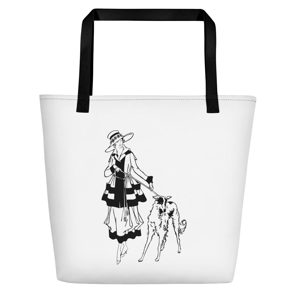 Swagger Tails Vintage Beach Bag